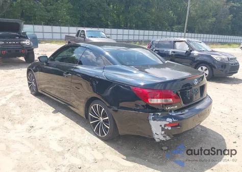 2010 Lexus Is 350C z USA, uszkodzony, nr VIN JTHFE2C23A2501571